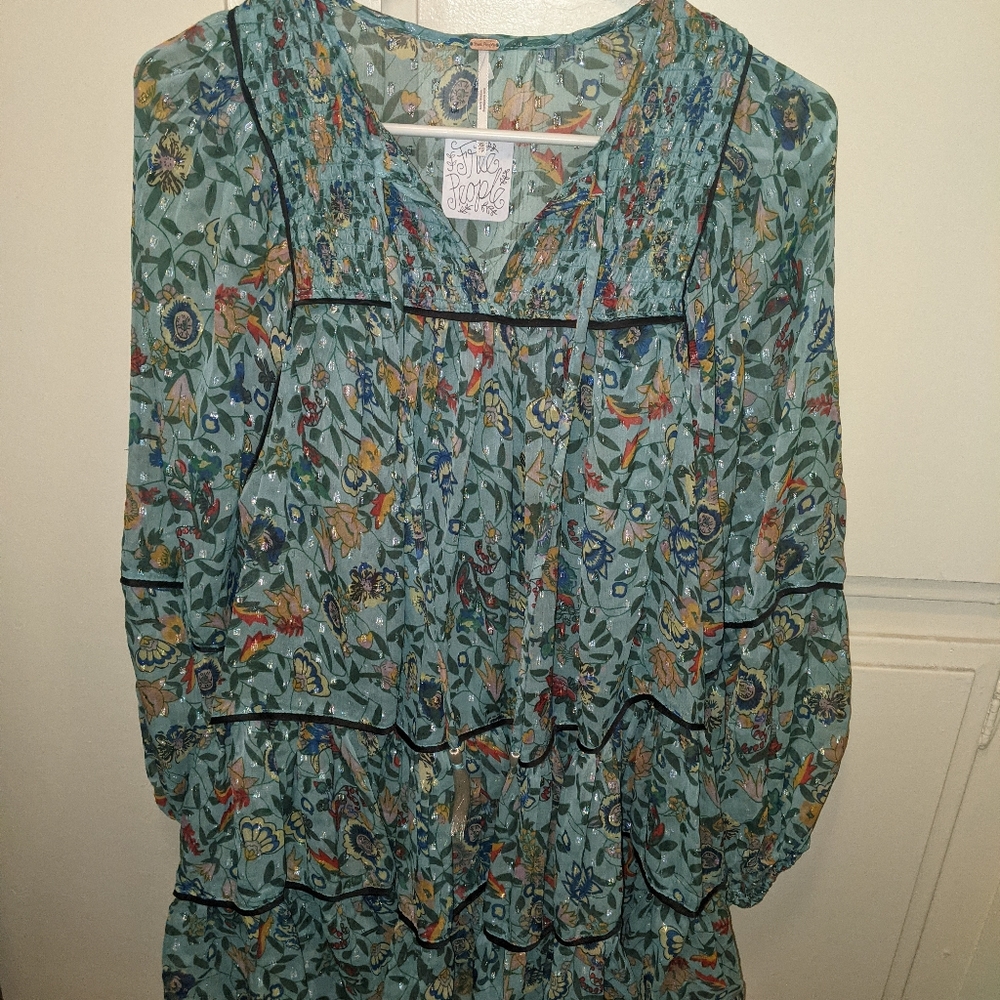 Free People Swing mini dress XS